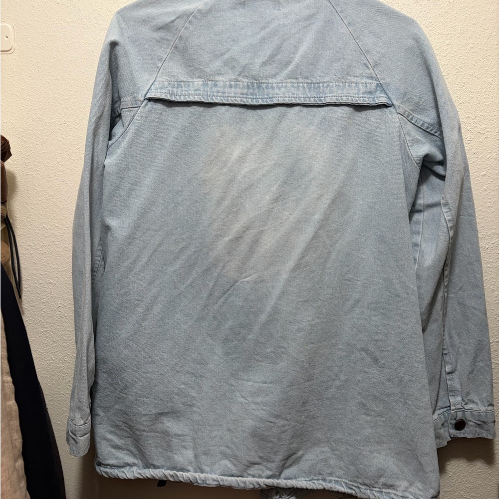 Denim Blue Utility Jacket - image 4